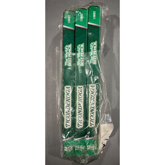 Dixon Ticonderoga No 2 Pencils 12 CT #2 HB Soft, Lot of 3 Sealed Boxes, School - Picture 4 of 7